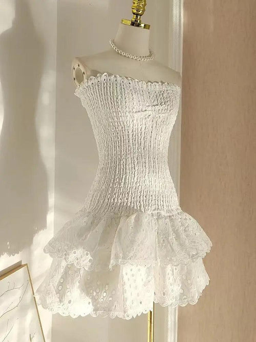Sorrento Luxe Summer Dress in White