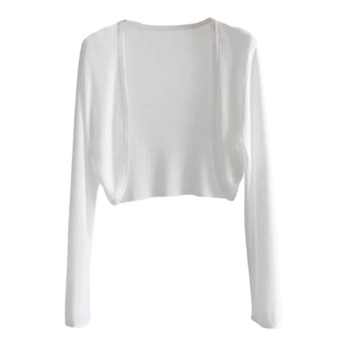 Sotsel Statement Summer Shrugs In White