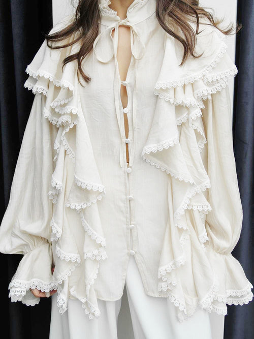 Tolan Ruffle Summer Top