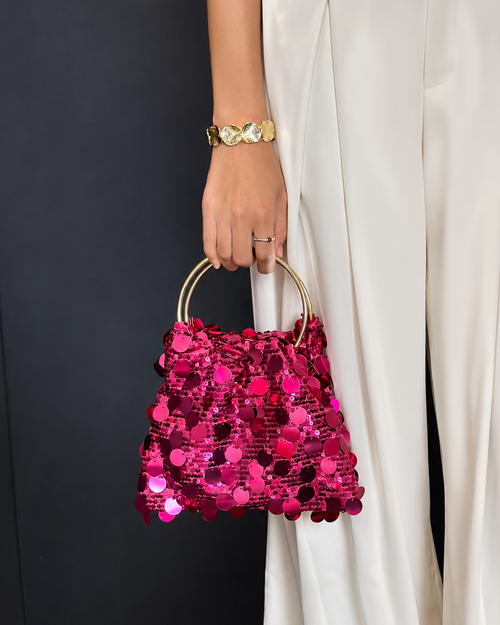Twinkle Sequin Hand Bag