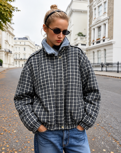Orion Reversible Check Fleece Jacket