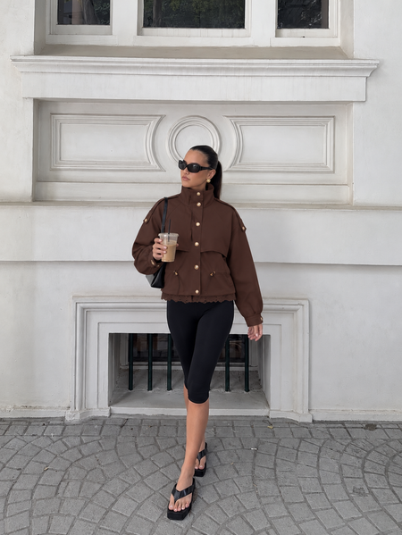 Oakes Lace Windbreaker Jacket