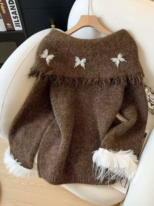 Vanessa Fly Off Shoulder Sweater