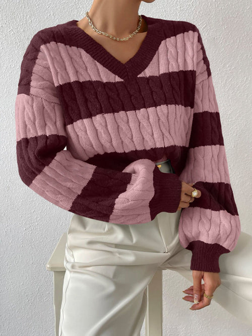 Vanna Luxe Cable Sweater