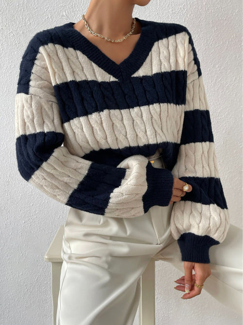 Vanna Luxe Cable Sweater