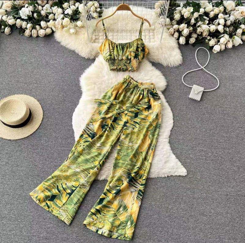 Lyanna Abstract Print Coord Set - Alamode By Akanksha