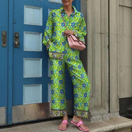 Margarita Abstract Coord Set - Alamode By Akanksha