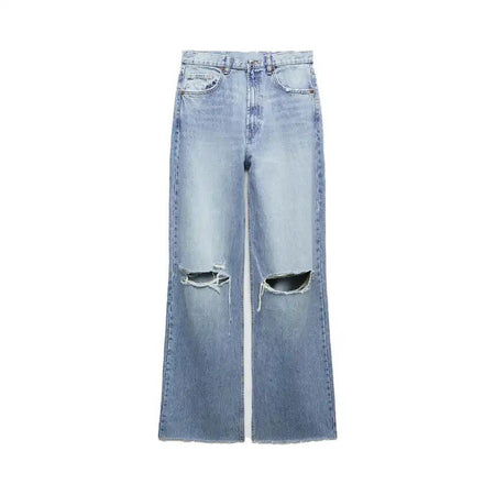 Ulyana Ribbed Denims - Alamode By Akanksha