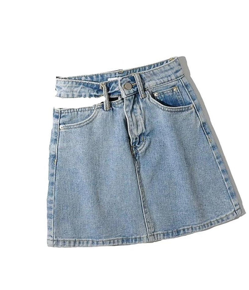 Mallory Denim Skirt - Alamode By Akanksha