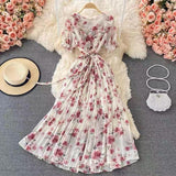 Marceline Floral Dress - Alamode By Akanksha