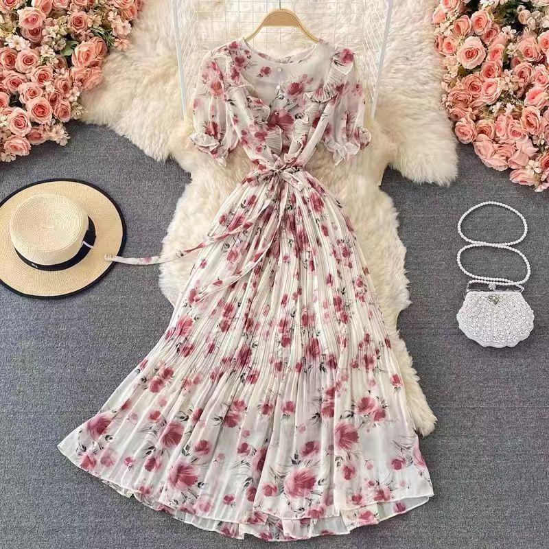 Marceline Floral Dress - Alamode By Akanksha