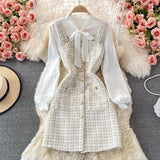 Barrow Tweed Dress - Alamode By Akanksha