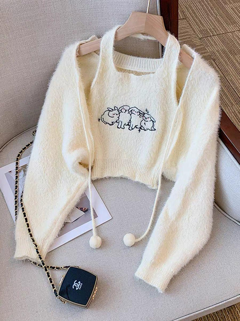 Dallin Sweater Set - Alamode By Akanksha