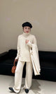 Ruby Luxe Coord with Scarf - Alamode By Akanksha