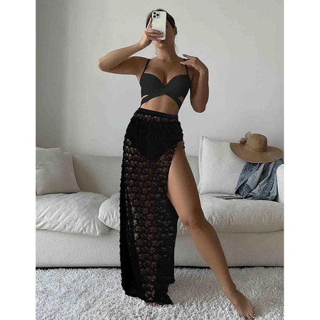 Black - Harlee 3 Piece Swimsuit