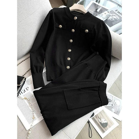 Elton Buttoned Coord Set - Alamode By Akanksha