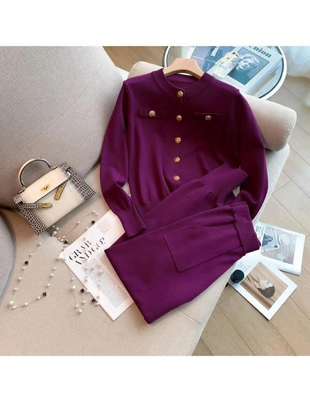 Elton Buttoned Coord Set - Alamode By Akanksha