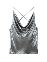 Geneve Metallic Top - Alamode By Akanksha