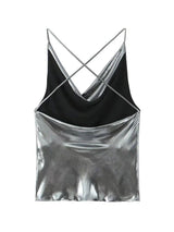 Geneve Metallic Top - Alamode By Akanksha