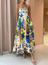 Artemis Printed Dress - Alamode By Akanksha
