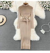 Zavi Woolen Bodycon Dress - Alamode By Akanksha