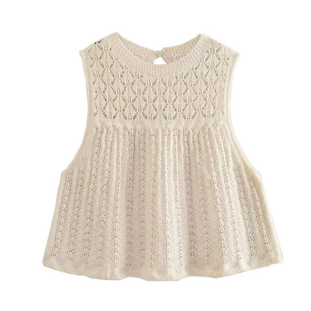 Vida Eyelet coord set - Alamode By Akanksha