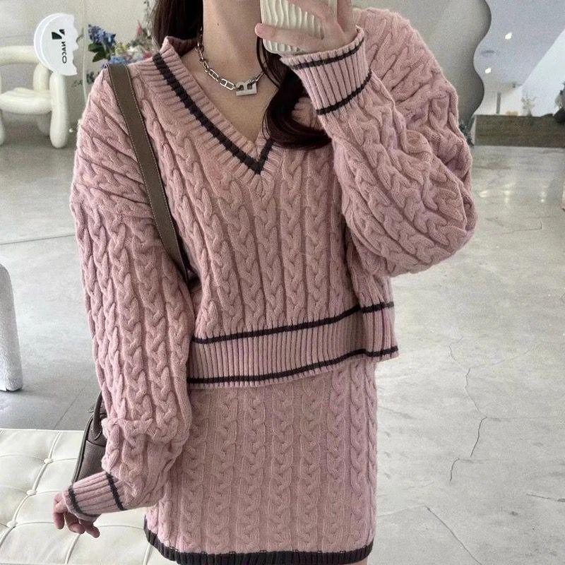 Pammy Woolen Coord Set - Alamode By Akanksha