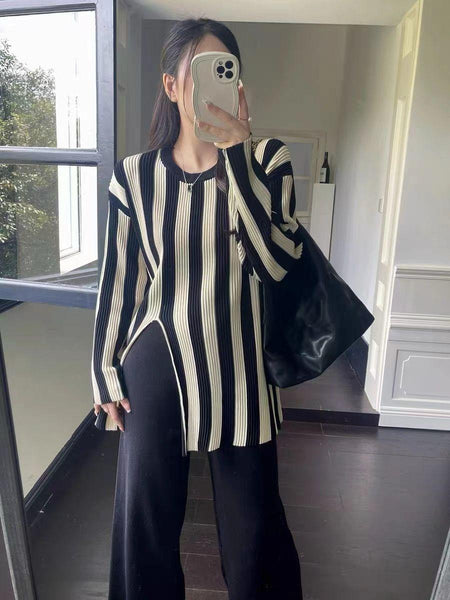 Black - Hanoi Knitted Coord Set