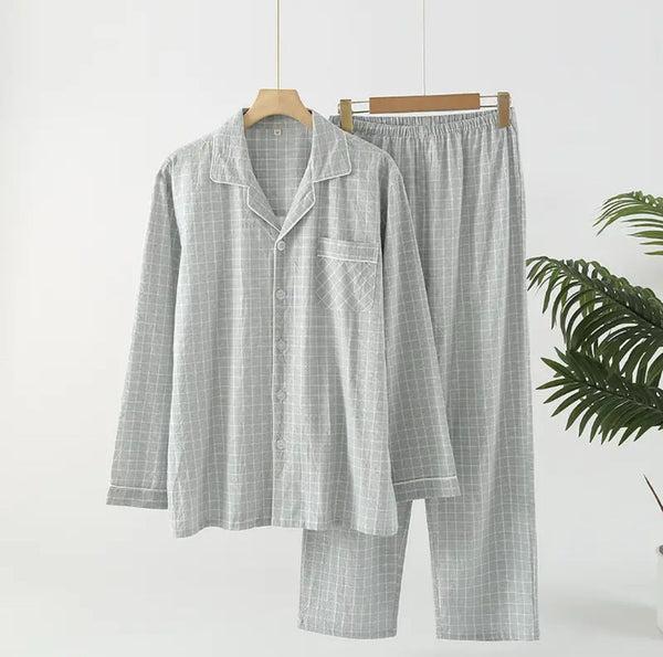 Nela Premium Cotton Nightsuit In Light Blue