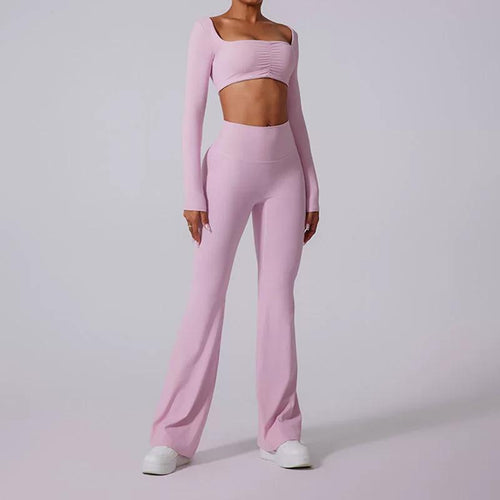 Leon Premium Activewear Set In Light Pink