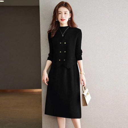 Catia Luxe Dress With Vest