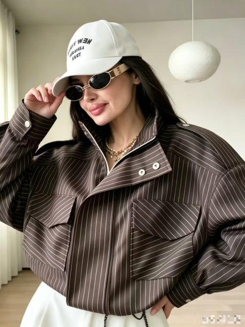 Mills Striped Jacket