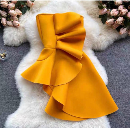 Yellow - Waldorf Statement Blouse
