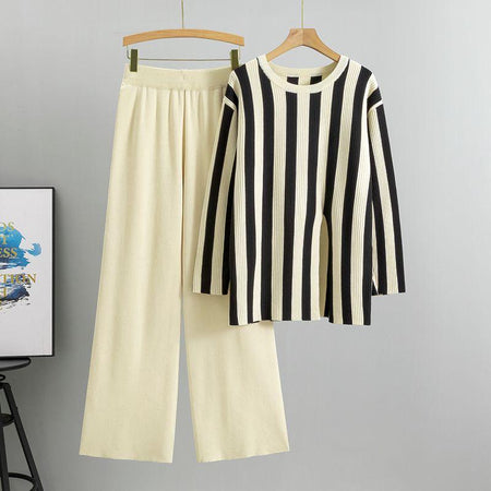 White - Hanoi Knitted Coord Set