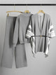 Florrie Luxe Winter Coord Set-  With Cape
