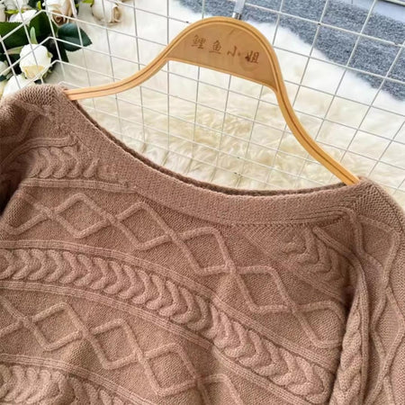 Freida Knitted Premium Woolen Coord Set