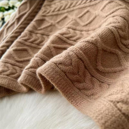 Freida Knitted Premium Woolen Coord Set