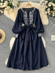 Lyra Statement Belted Dress