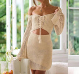 Lilly Soft Crochet Dress- Resortwear