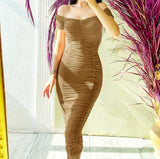 Hilosia Bodycon Midi Dress