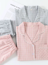 Nela Premium Cotton Nightsuit In Light Blue