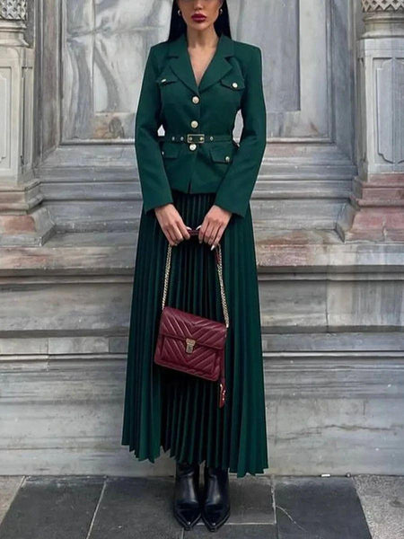 Emma Coord Set With Belt