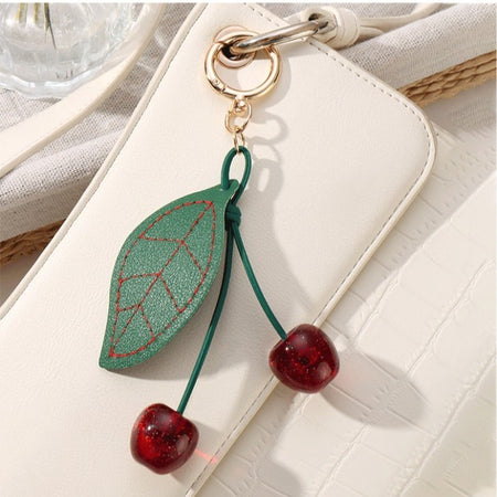 Cherry Bag Charm