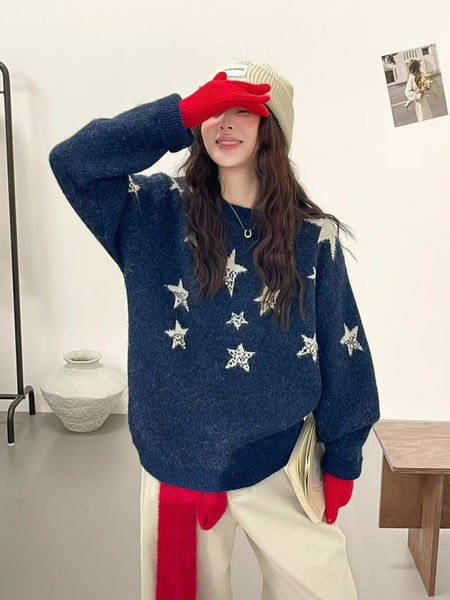 Bellamy Star Woolen Sweater