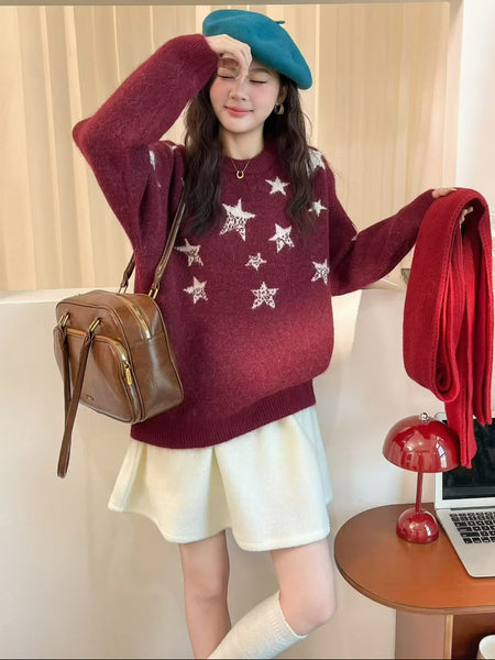 Bellamy Star Woolen Sweater