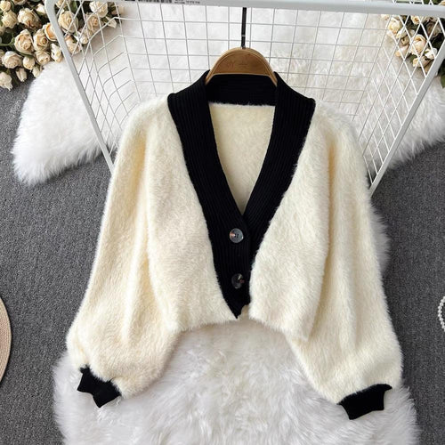 Zaisha Set of Dress and Cardigan In Beige