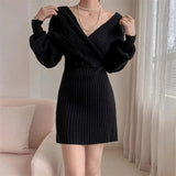 Clio Winter Knitted Dress - Alamode By Akanksha