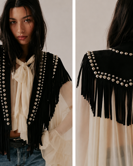 Trixie Studded Cape