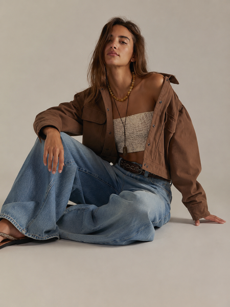 Street High Rise Wide Jeans