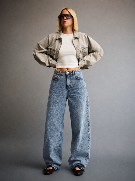 Griffin High Rise Wide Jeans